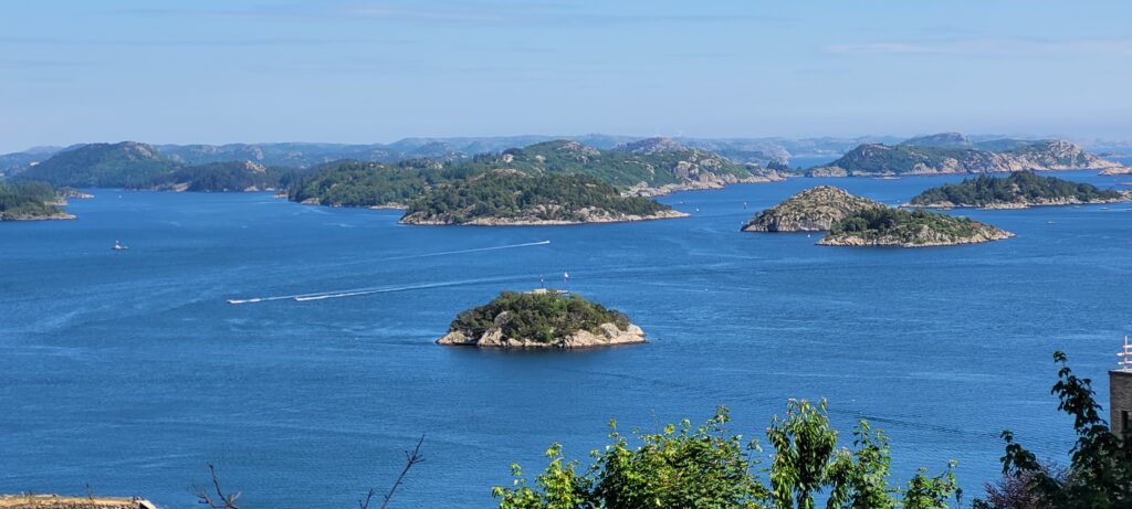 Zicht van Farsund